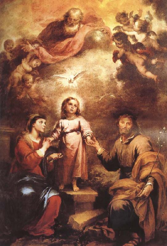 Bartolome Esteban Murillo Trinity